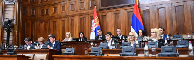 Skupština Srbije: Završena sednica, Brnabić najviše pričala