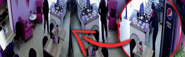 "Mrtav hladan, ulazi i zavlači ruku u kasu"! Spektakularna krađa novca iz palačinkarnice (VIDEO)