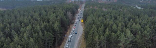 Velike gužve u saobraćaju poslednjeg dana praznika (VIDEO)