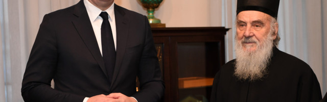 Vučić i patrijarh Irinej razgovarali o Kosovu i položaju Srba u regionu