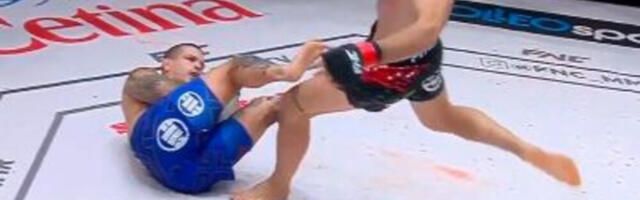 BOLAN PORAZ Vaso Bakočević nokautiran posle nekoliko sekundi borbe u prvoj rundi