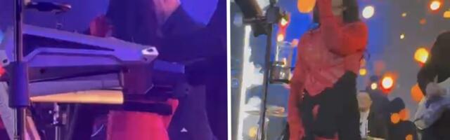 Šok! Aleksandri Mladenović pukla haljina na nezgodnom mestu, ona nije primetila: Kad se okrenula nastao je lom