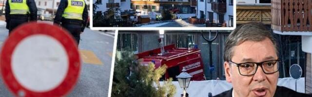 "SA DUBOKOM TUGOM SAM PRIMIO VEST O STRAŠNOJ TRAGEDIJI" Predsednik Vučić uputio saučešće povodom tragedije u Švajcarskoj