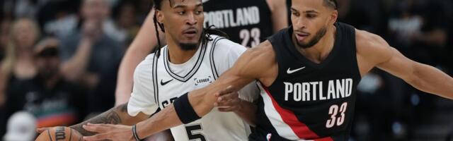 Portland prekinuo neverovatan niz San Antonija i uzeo brejk, povreda Vembanjame zasenila meč