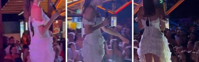 Prekinula nastup pred punim klubom! Džejla Ramović prestala da peva zbog ove devojke, pa se obratila publici