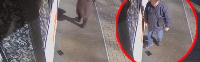 ŽENI JE ISPAO NOVČANIK ISPRED KIOSKA BRZE HRANE, A ONDA JE NAIŠAO MUŠKARAC: Srbija bruji o snimku iz Kikinde, SVE SNIMILE KAMERE! (VIDEO)