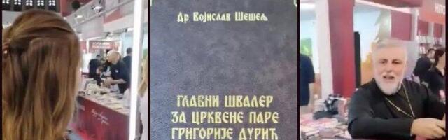 SAČEKUŠA ZA GRIGORIJA NA SAJMU KNJIGA: Mlada radikalka htela da mu proda određenu knjigu, ovako je reagovao (VIDEO)