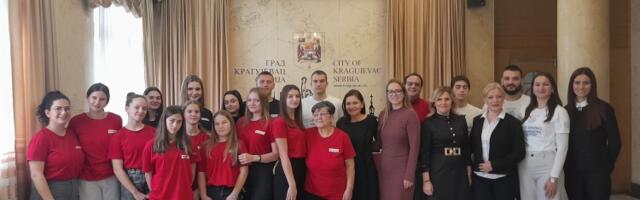 Volonteri Crvenog krsta blistali na takmičenjima, Grad im priredio prijem