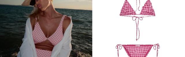 Kada poželite nešto drugačije, obucite gingham swimsuit