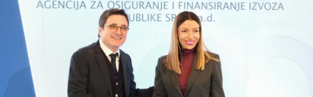 AGENCIJA ZA OSIGURANJE I FINANSIRANJE IZVOZA IMA NACIONALNI ZNAČAJ Oglasila se ministarka Mesarović