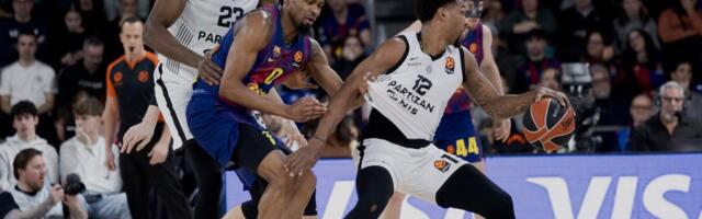 Partizan pokazao napredak, ali to nije bilo dovoljno: Barselona ubedljivo savladala crno-bele!