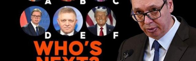 VUČIĆ NAKON CRTANJA META NA ČELO: "Njih niko ne može ni da crta, ni da precrta jer su NIKO I NIŠTA"