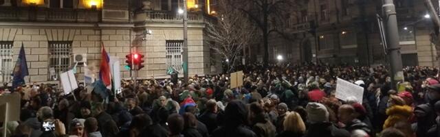 NAROD NA ULICI Večeras protest ispred Predsedništva
