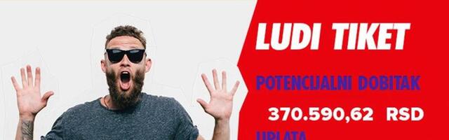 LUDI TIKET (-), subota, 370.590 dinara: Nema pravde u Strazburu