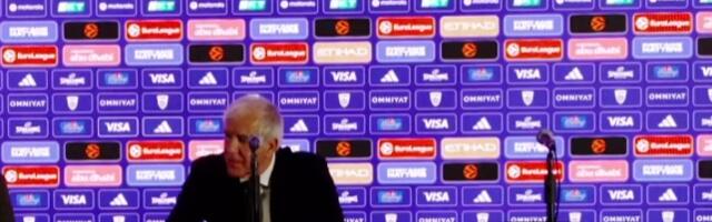 Željko Obradović utučen: “Kako objasniti, isti su ljudi igrali prvo poluvreme i 3/4 gde smo dali 6 poena”