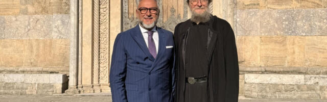 Барбано посетио Високе Дечане, примио га игуман Сава