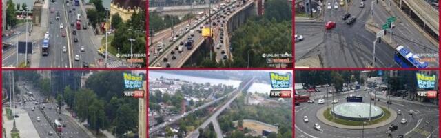 Direktno sa ulica: Kao da nije petak - saobraćaj se odvija bez većih zastoja (FOTO)