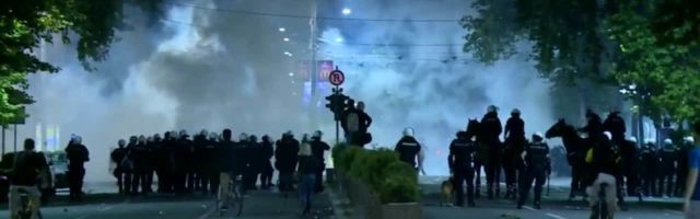 Belgrade police chief says his forces did their job professionally