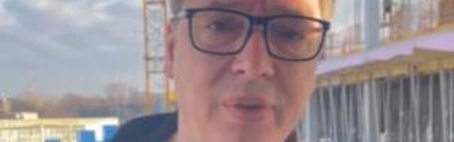 Вучић: Срећан сам што радови на Прокопу напредују