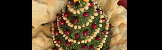 VIDEO: Namaz od sira u obliku novogodišnje jelke hit na mrežama