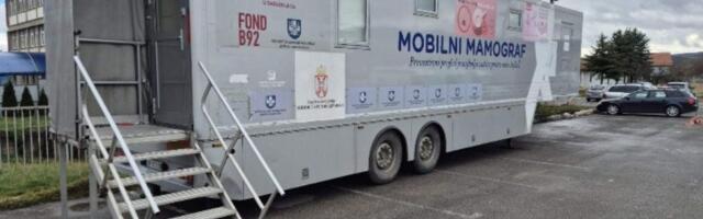 Mobilni mamograf u Gornjem Milanovcu od 10. maja radiće svakog dana od 9 do 18 časova