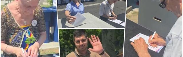 PRVI GLASALI "NAJODGOVORNIJI": Pogledajte kako teče odabir prioriteta naše zemlje - Sve više ljudi na punktovima (FOTO/VIDEO)