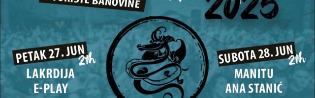 Festival ”Nisomnia” i ove godine u dvorištu Banovine
