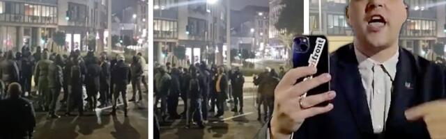 Haos ispred Skupštine: Poslanici blokaderi ponovo napali ljude u "Ćacilendu" - sve je snimljeno (VIDEO)
