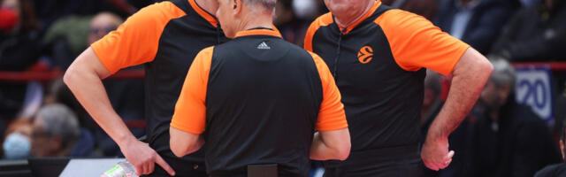 Ovo su sudije za Partizan - Makabi: Dobro poznati trio stiže u Beograd