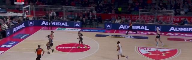 Pogledajte kako se završilo ludo poluvreme večitih, Partizan u prednosti!