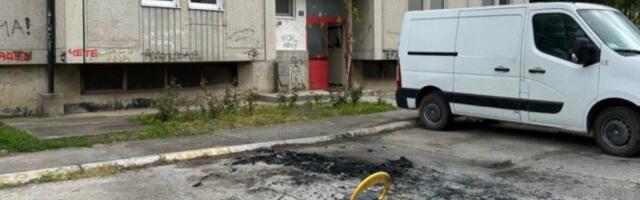 "PROBUDIO NAS JE STRAŠAN ZVUK I ZATEKAO JEZIV PRIZOR!" Zapaljen luksuzni BMW u Čačku! (FOTO, VIDEO)