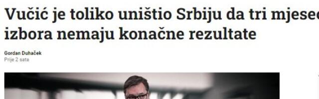 DOBRO JE! Čim Hrvati brinu za Srbiju, naše državno rukovodstvo dobro radi!