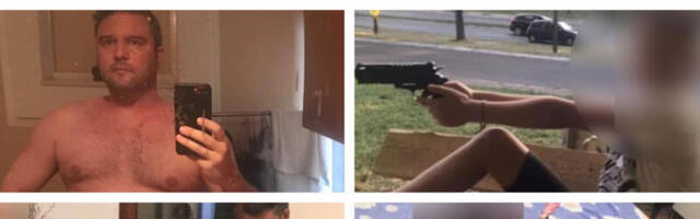 OVO RADI OTAC BLOKADERA VUKA NEKTARIJEVIĆA: Ženu vezuje lisicama, slika i to kači na društvene mreže, a pogledajte tek šta daje detetu u ruke! (FOTO)