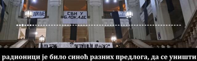 "UNIŠTITI SVE ŠTO JE URAĐENO ZA EKSPO"! Ovo je bio plan studenata blokadera ETF za Vidovdan, a tek da čujete što im se RETKTOR NE SVIĐA!