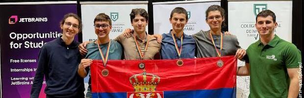 Srpski đaci doneli 4 medalje sa informatičke olimpijade u Bukureštu! Srebro i bronza u rukama Stefana, Petra, Filipa I Dimitrija