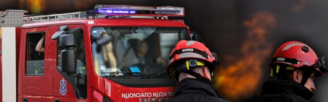 BUKNUO OGROMAN POŽAR NA KABLARU! Vatrogasci se bore sa plamenom!