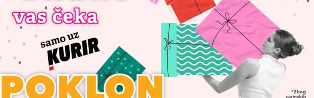 DANAS KURIR PRIPREMA SPECIJALAN POKLON IZNENAĐENJA ZA SVOJE VERNE ČITAOCE!