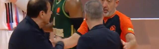 Ataman pobesneo na srpskog sudiju i to pred dolazak u Beograd! /VIDEO/