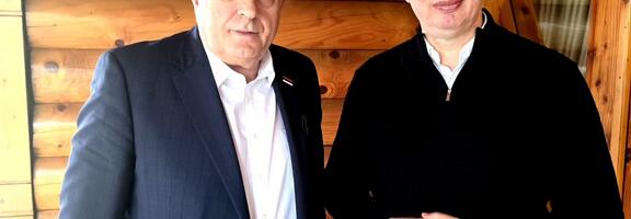 VUČIĆ I DODIK O BEZBEDNOSTI SRBA U REGIONU: Zajednička borba protiv destabilizacije, pakt Prištine, Zagreba i Tirane glavna tema (FOTO)