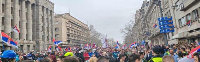 EU traži istragu o navodima o "zvučnom topu" na protestu u Beogradu