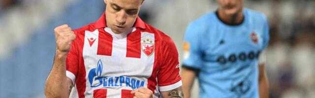 Duarte dve godine zaredom golom otvara kvalifikacije: Ovako je Zvezda ošamarila Larn sa penala /VIDEO/