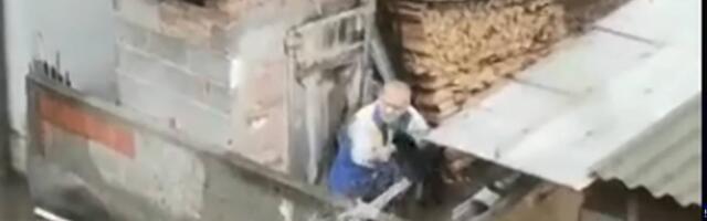 Snimak poplavljenih dvorišta u Borči otkrio je najsramotniju sliku Srbije