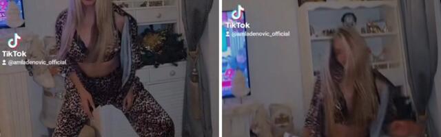 Isplivao kućni video srpske pevačice nakon što je smršala 30 kila! Uvija se dok sa sebe skida tigraste komade