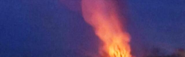 Požari na otvorenom na nekoliko lokacija večeras u Leskovcu