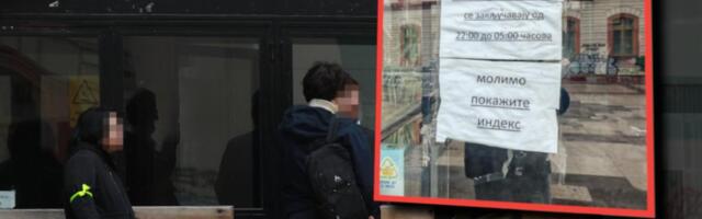 POGLEDAJTE ŠTA PIŠE NA VRATIMA FILOZOFSKOG FAKULTETA! Kako se dogodilo da devojka bude u ZAKLJUČANOJ ZGRADI? Strašna nebriga uprave, ovo je NEČUVENO (FOTO)