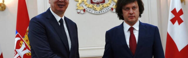 Вучић се састао са премијером Грузије Kобахидзеом у Тбилисију