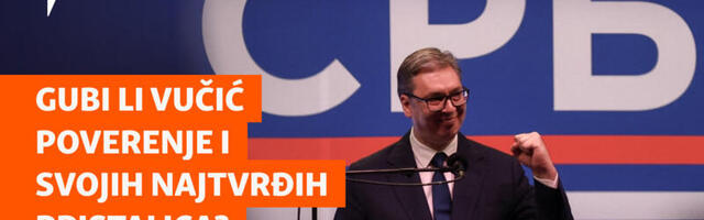 Gubi li Vučić poverenje i svojih najtvrđih pristalica?