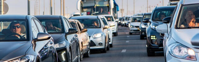 На наплатној станици Прељина чекање 15 минута