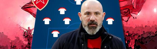 Tim Zvezde za revanš protiv Lila: Stanković ponovo iznenadio, nema Arnautovića, samo jedna promena