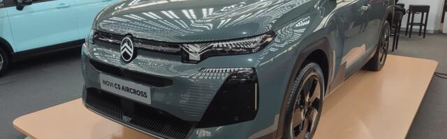 Novi C5 Aircross zvezda Citroen štanda
